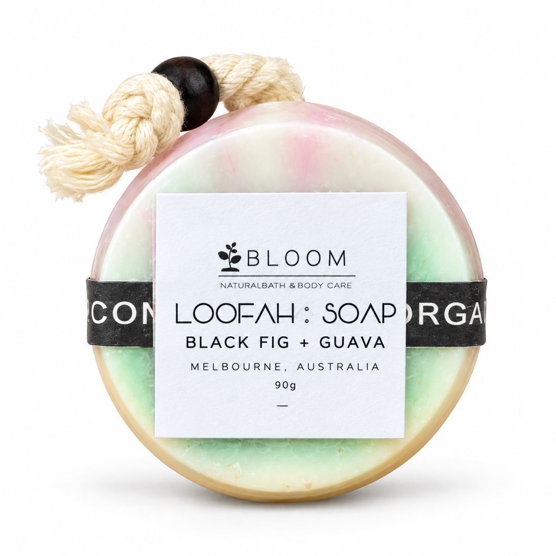 Black Fig + Guava | 90g Loofah Soap