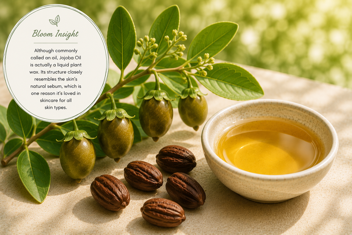 Jojoba oil ingredient image for Radiance Clay Mask — 65 g by Bloom Organics
