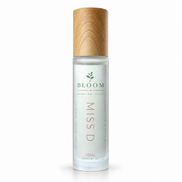 Miss D perfume oil 15 mL roll-on with wooden cap on a white background